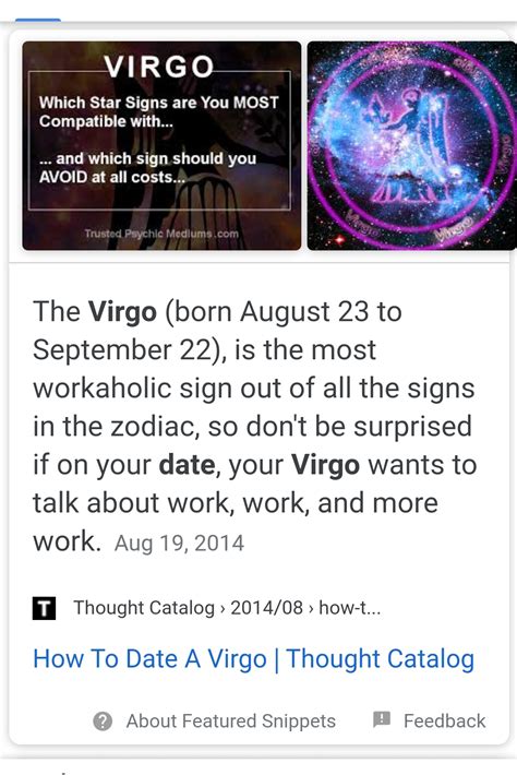 virgo dates